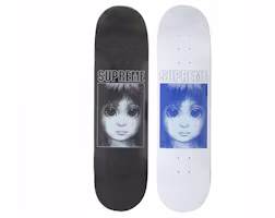 Supreme Margaret Keane Tear Drop Skateboard Deck Set Multicolor Supreme Margaret Keane Tear Drop Skateboard Deck Set Multicolor