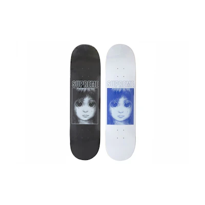 Supreme Margaret Keane Tear Drop Skateboard Deck Set Multicolor