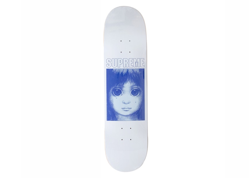 Supreme Margaret Keane Tear Drop Skateboard Deck White