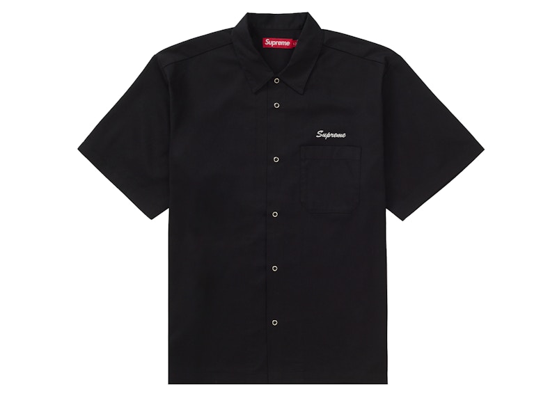 Supreme Margaret Keane Teardrop S/S Work Shirt Black
