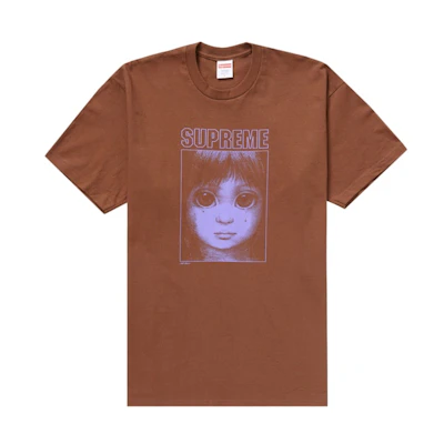 Supreme Margaret Keane Teardrop Tee Brown