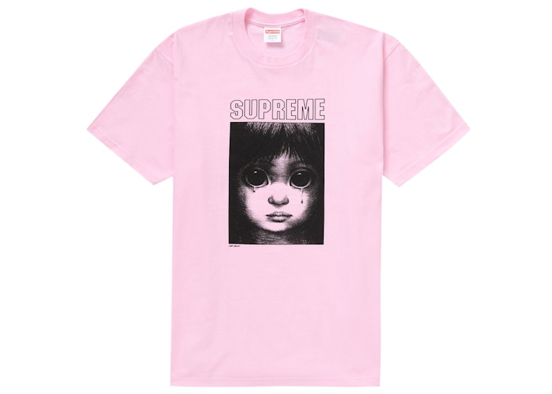 Supreme Margaret Keane Teardrop Tee Light Pink