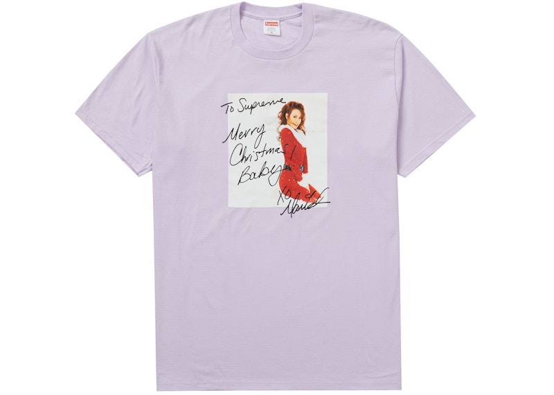 Supreme Mariah Carey Tee Light Purple