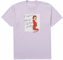 Supreme Mariah Carey Tee Light Purple Supreme Mariah Carey Tee Light Purple