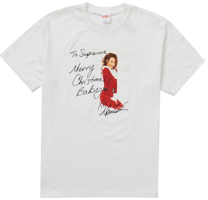 Supreme Mariah Carey Tee White Buy Supreme Mariah Carey Tee White