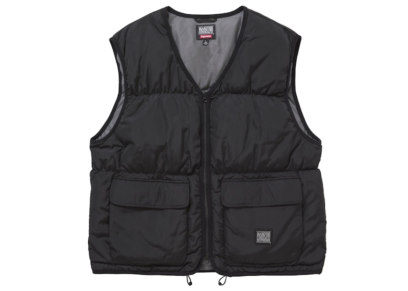 Supreme Marithé + François Girbaud Down Puffer Vest Black