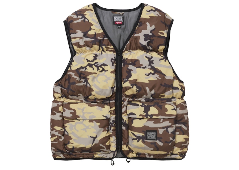 Supreme Marithé + François Girbaud Down Puffer Vest Camo
