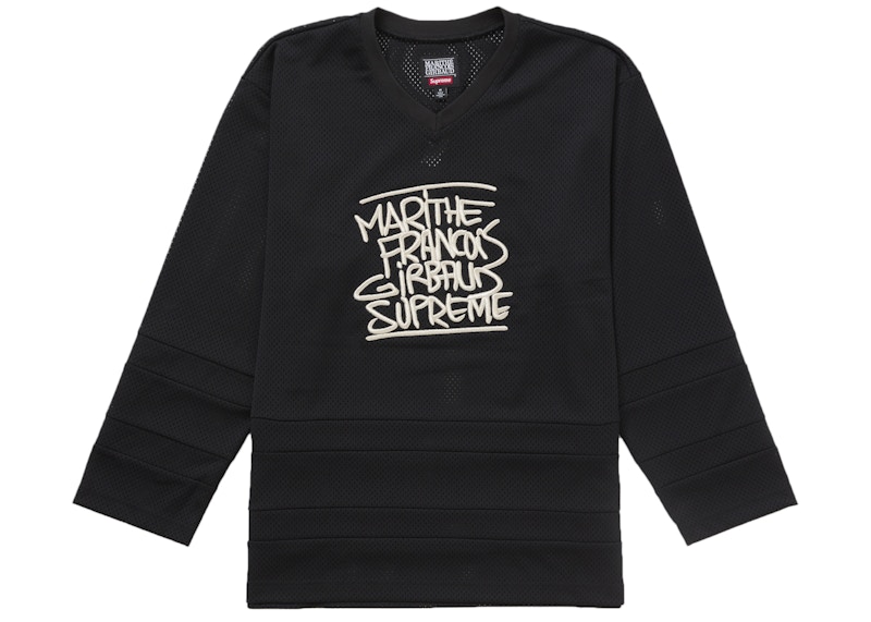 Supreme Marithé + François Girbaud Hockey Jersey Black