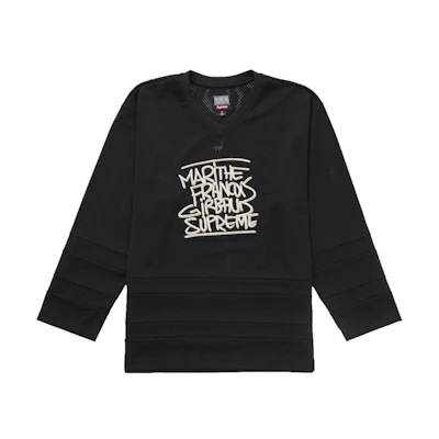 Supreme Marithé + François Girbaud Hockey Jersey Black