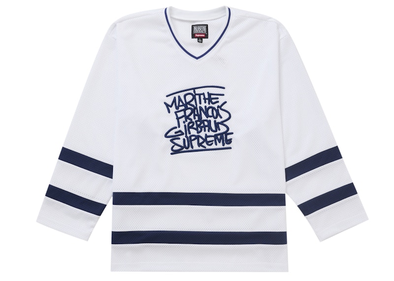 Supreme Marithé + François Girbaud Hockey Jersey White