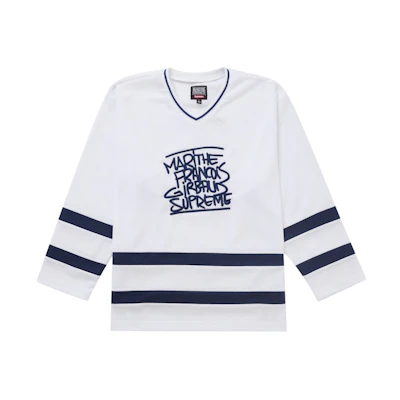 Supreme Marithé + François Girbaud Hockey Jersey White
