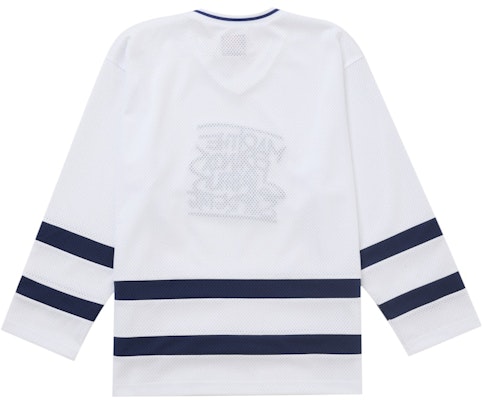 Supreme Marithé + François Girbaud Hockey Jersey White Order Supreme Marithé + François Girbaud Hockey Jersey White