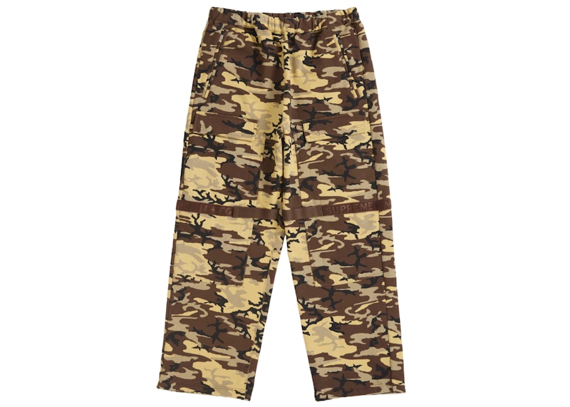 Supreme Marithé + François Girbaud Shuttle Tape Cargo Sweatpant Camo