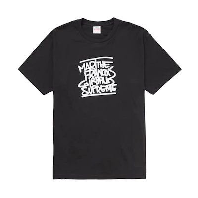 Supreme Marithé + François Girbaud Tee Black