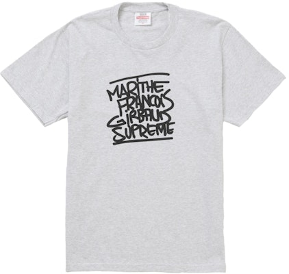 Supreme Marithé + François Girbaud T-Shirt Kelabu Heather Buy Supreme Marithé + François Girbaud T-Shirt Kelabu Heather