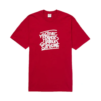 Supreme Marithé + François Girbaud Tee Red