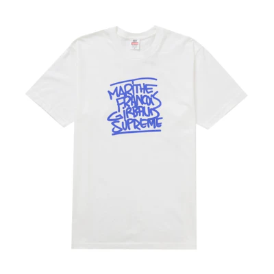 Supreme Marithé + François Girbaud Tee White