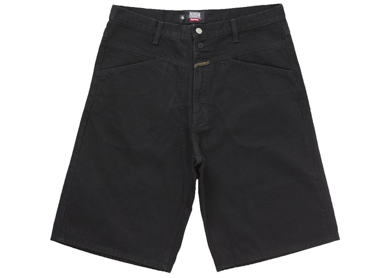 Supreme Marithé + François Girbaud X-Seam Baggy Denim Short Black