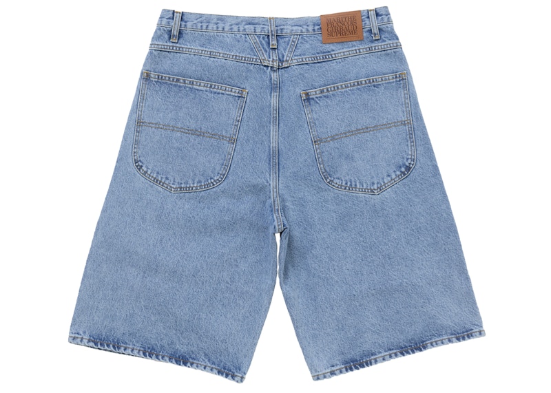 Supreme Marithé + François Girbaud X-Seam Baggy Denim Short Light Indigo 圖 2