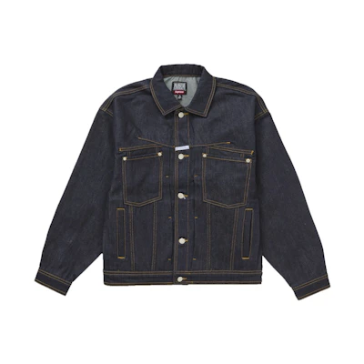 Supreme Marithé + François Girbaud X-Seam Denim Trucker Jacket Dark Indigo