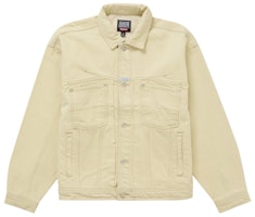 Supreme Marithé + François Girbaud X-Seam Denim Trucker Jacket Cream Supreme Marithé + François Girbaud X-Seam Denim Trucker Jacket Cream