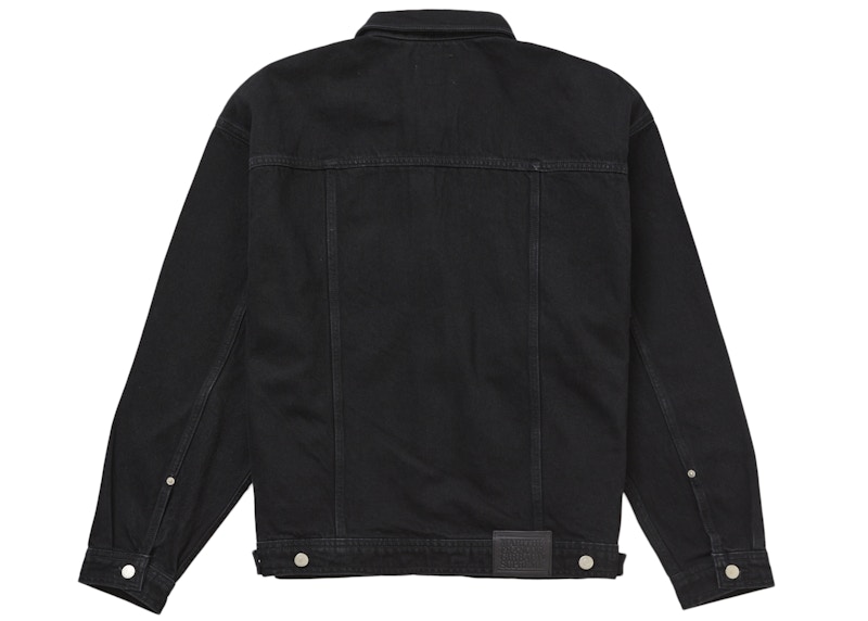 Lookbook Supreme Marithé + François Girbaud X-Seam Denim Trucker Jacket Hitam