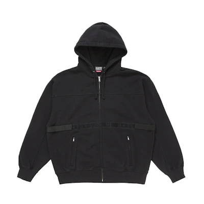 Supreme Marithé + François Girbaud Zip Up Hooded Sweatshirt Black
