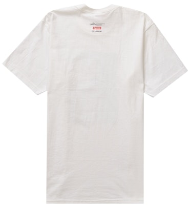 Supreme Mark Leckey GreenScreen Tee White Order Supreme Mark Leckey GreenScreen Tee White