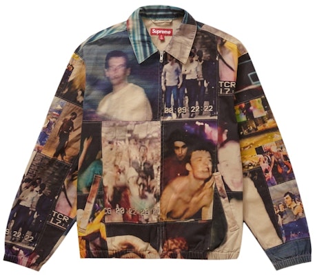 Supreme Mark Leckey Hardcore Patchwork Harrington Jaket Multicolor Buy Supreme Mark Leckey Hardcore Patchwork Harrington Jaket Multicolor