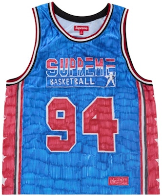 Supreme Marker Basketball Jersey Multicolor Buy Supreme Marker Basketball Jersey Multicolor