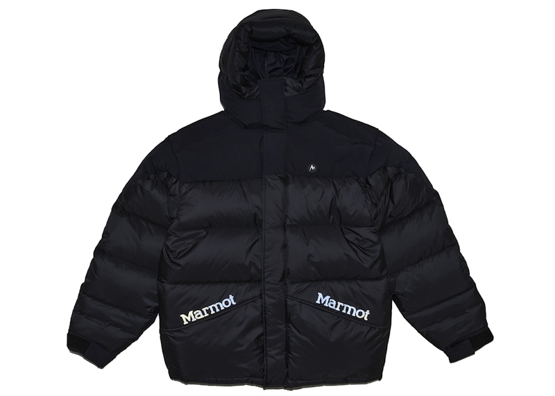 Order Supreme Marmot 800-Fill Abrigo de Plumas Negro.
