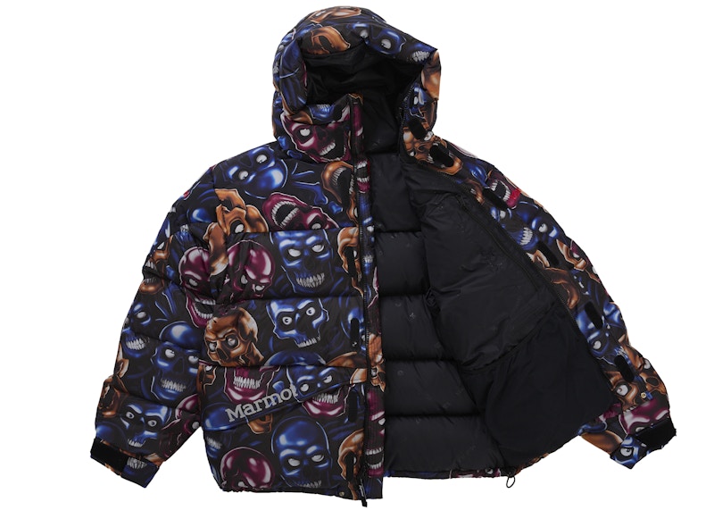 Lookbook Supreme Marmot Abrigo Plumón 800-Fill Skull Pile.