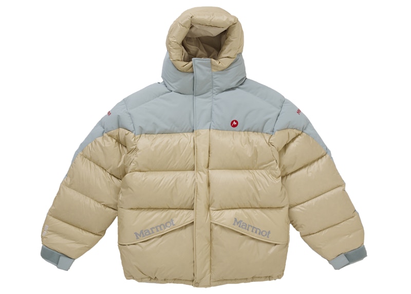 Supreme Marmot 800-Fill Down Parka Tan