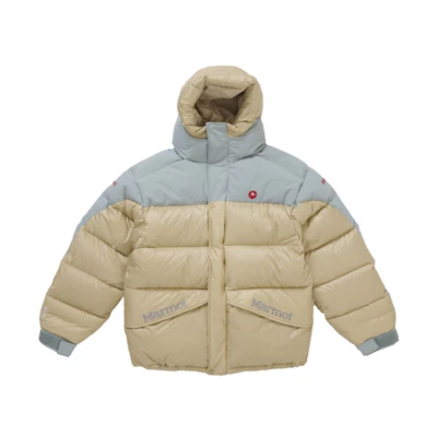 Supreme Marmot 800-Fill Down Parka Tan