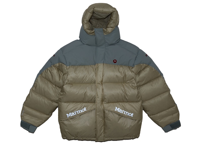 Order Supreme Marmot 800-Fill 羽絨外套 棕色
