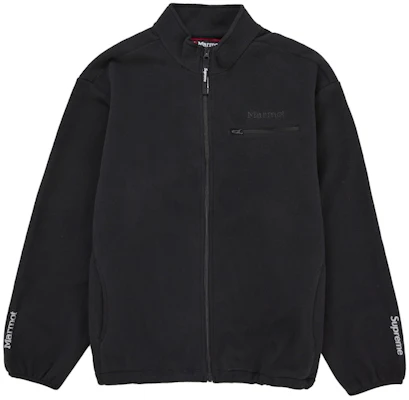 Supreme Marmot Fleece Jacket Black Buy Supreme Marmot Fleece Jacket Black