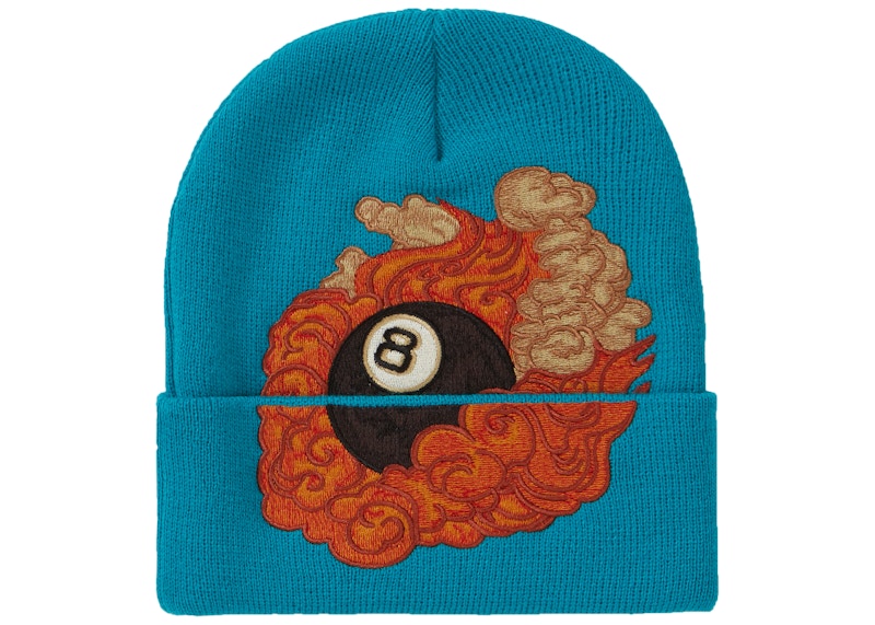 Buy 슈프림 마틴 웡 8-볼 비니 밝은 블루