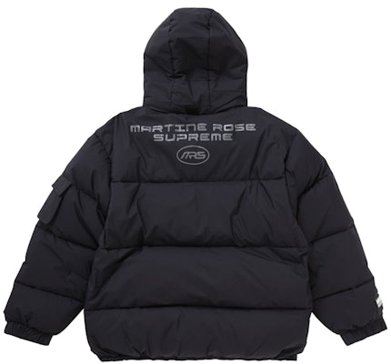 Supreme Martine Rose Down Puffer Jacket Black Lookbook Supreme Martine Rose Down Puffer Jacket Black