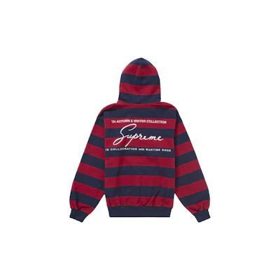 Supreme Martine Rose Hooded Sweatshirt Stripe