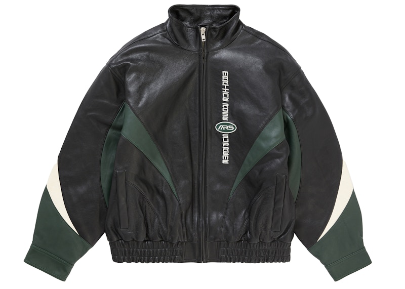 Supreme Martine Rose Leather Jacket Black