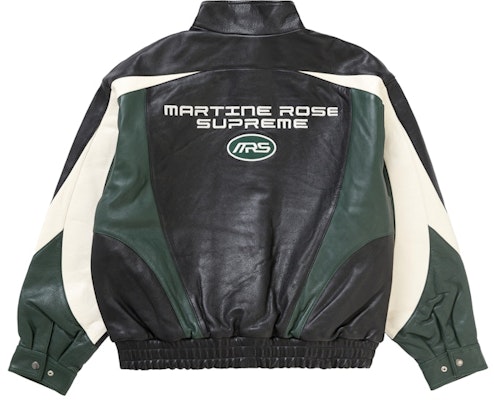 Supreme Martine Rose 皮革外套 黑色 Lookbook Supreme Martine Rose 皮革外套 黑色