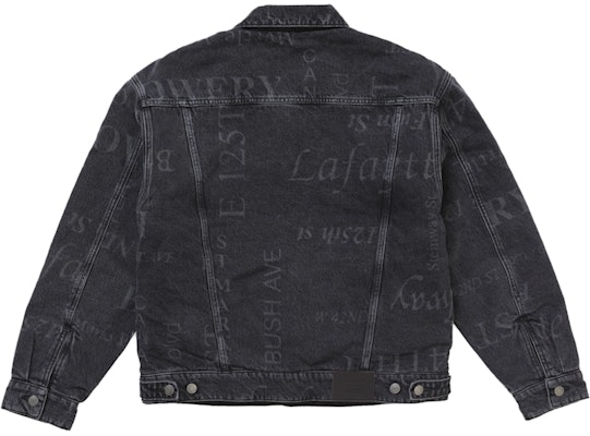 슈프림 마틴 로즈 리버시블 트러커 재킷 블랙 Lookbook 슈프림 마틴 로즈 리버시블 트러커 재킷 블랙