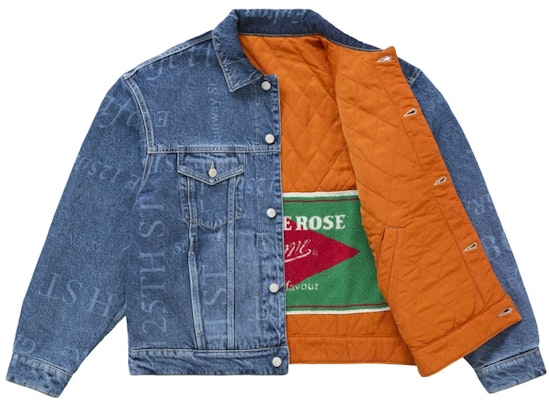 シュプリーム マーティンローズ リバーシブル トラッカージャケット ブルー Order シュプリーム マーティンローズ リバーシブル トラッカージャケット ブルー