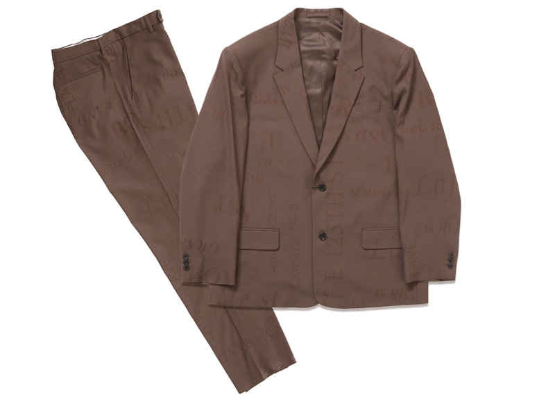 Supreme Martine Rose Suit Brown