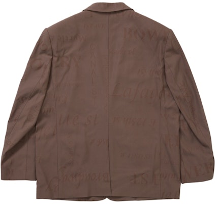 Supreme Martine Rose Suit Brown Shop Supreme Martine Rose Suit Brown