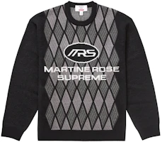 Supreme Martine Rose Sweater Black Supreme Martine Rose Sweater Black