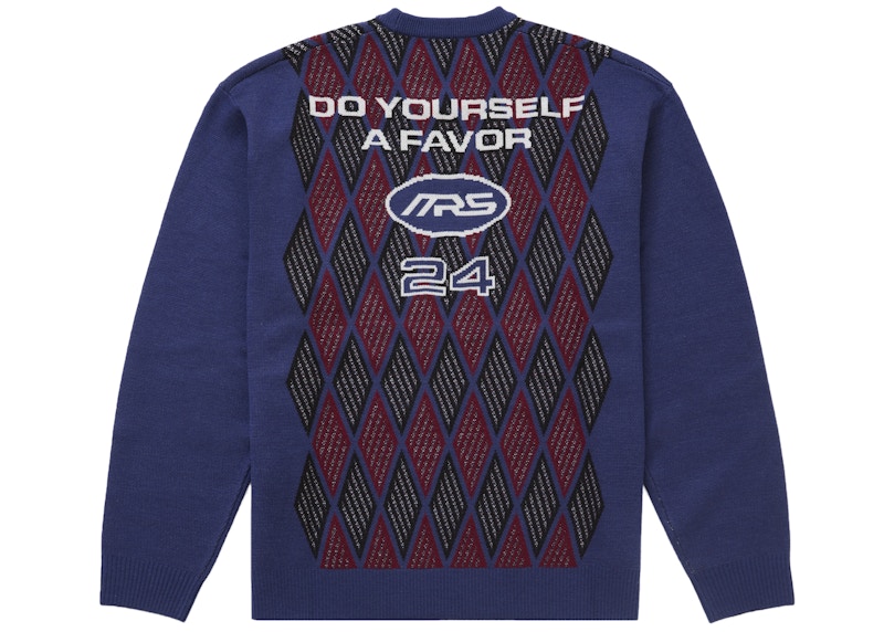 Supreme Martine Rose Sweater Blue 圖 2