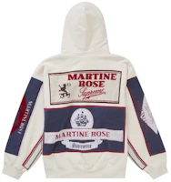 Supreme Martine Rose Towel Zip Up Hooded Sweatshirt White Supreme Martine Rose Towel Zip Up Hooded Sweatshirt White