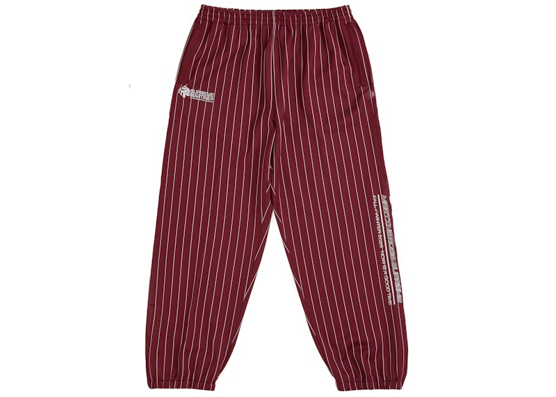 Supreme Martine Rose Track Pant Red