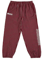 Supreme Martine Rose Track Pant Red Supreme Martine Rose Track Pant Red
